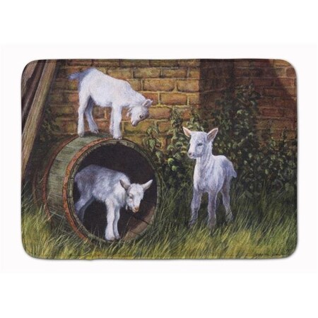 Carolines Treasures Carolines Treasures BDBA0232RUG Goats by Daphne Baxter Machine Washable Memory Foam Mat BDBA0232RUG